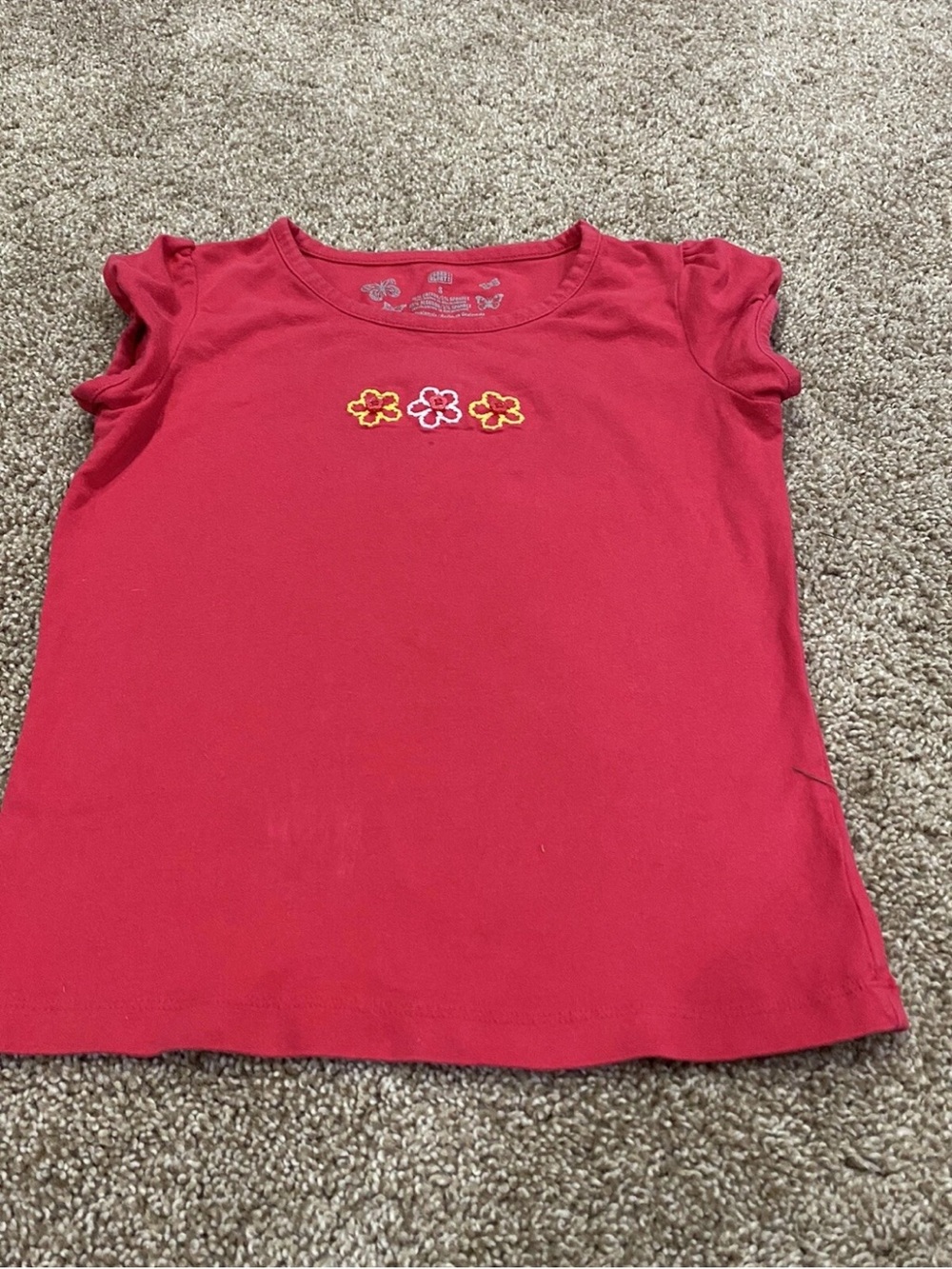 Vintage Faded Glory Small Girl Shirt